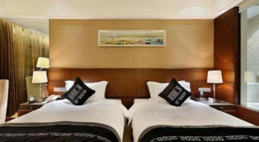 Bed in Putian Depo Hotel