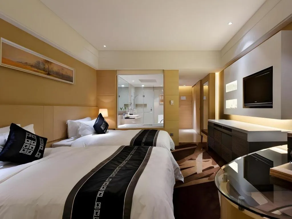 Bed in Putian Depo Hotel