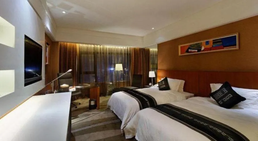 Bed in Putian Depo Hotel