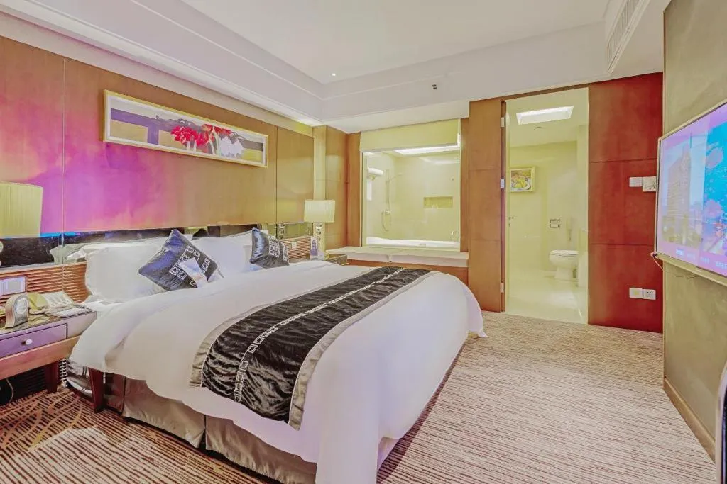 Bed in Putian Depo Hotel