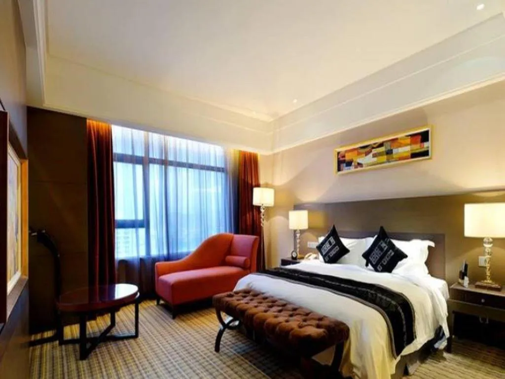 Bed in Putian Depo Hotel