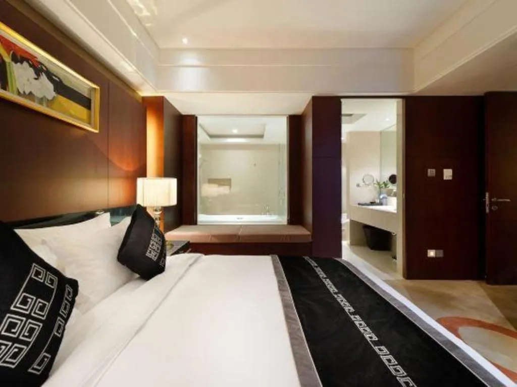 Bed in Putian Depo Hotel
