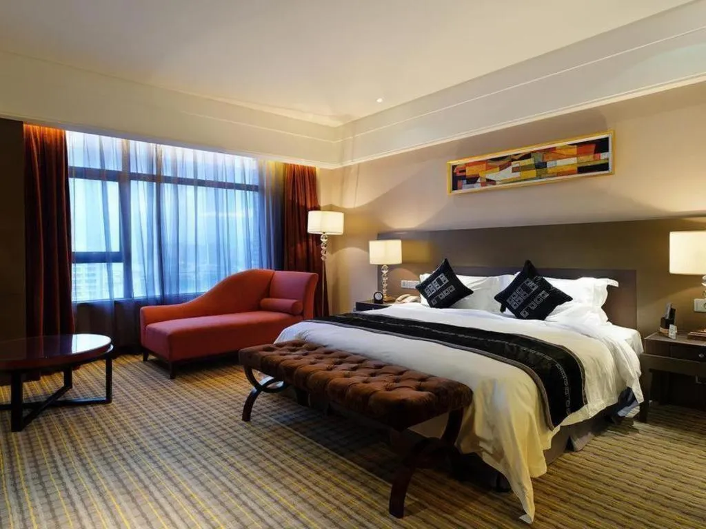 Bed in Putian Depo Hotel