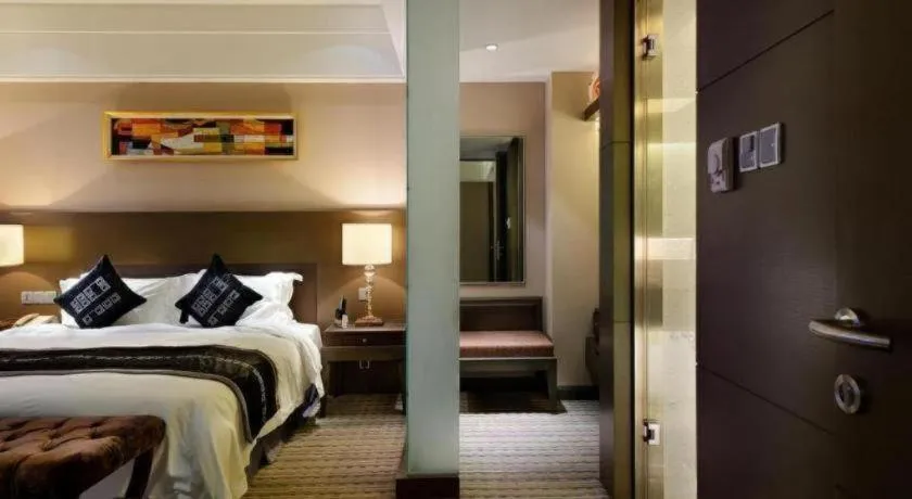 Bed in Putian Depo Hotel