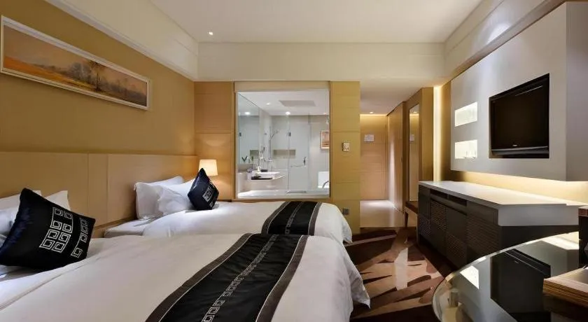 Bed in Putian Depo Hotel