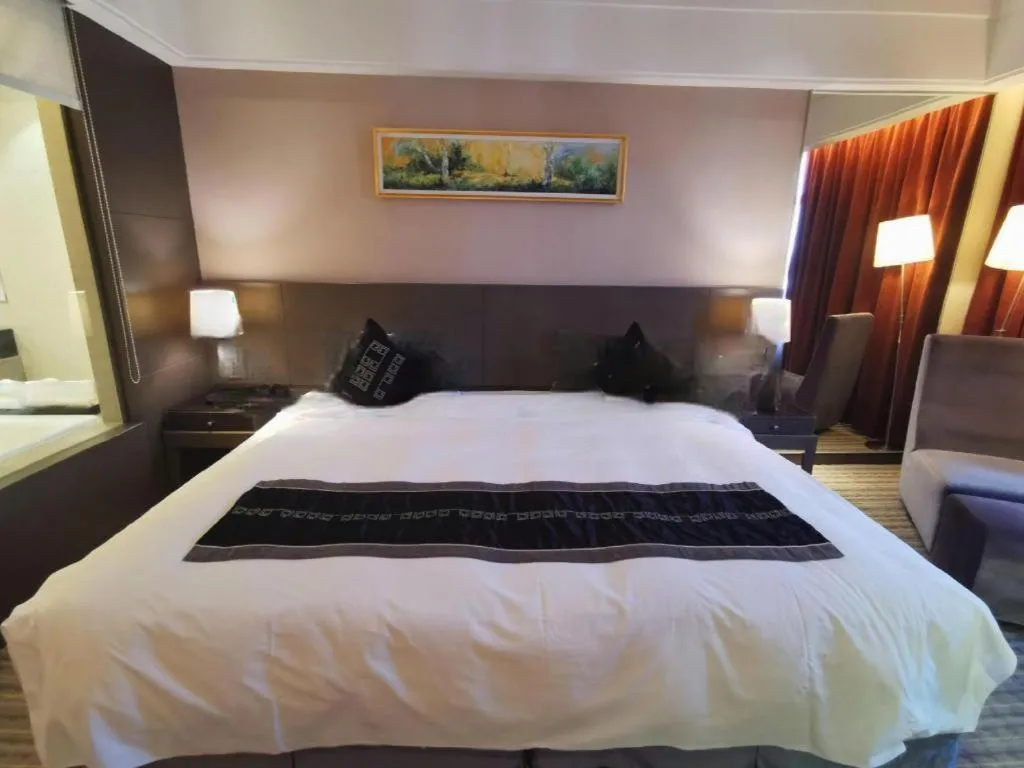 Bed in Putian Depo Hotel