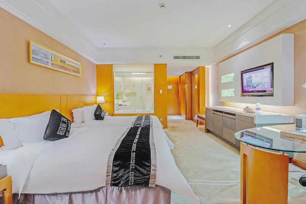 Bed in Putian Depo Hotel