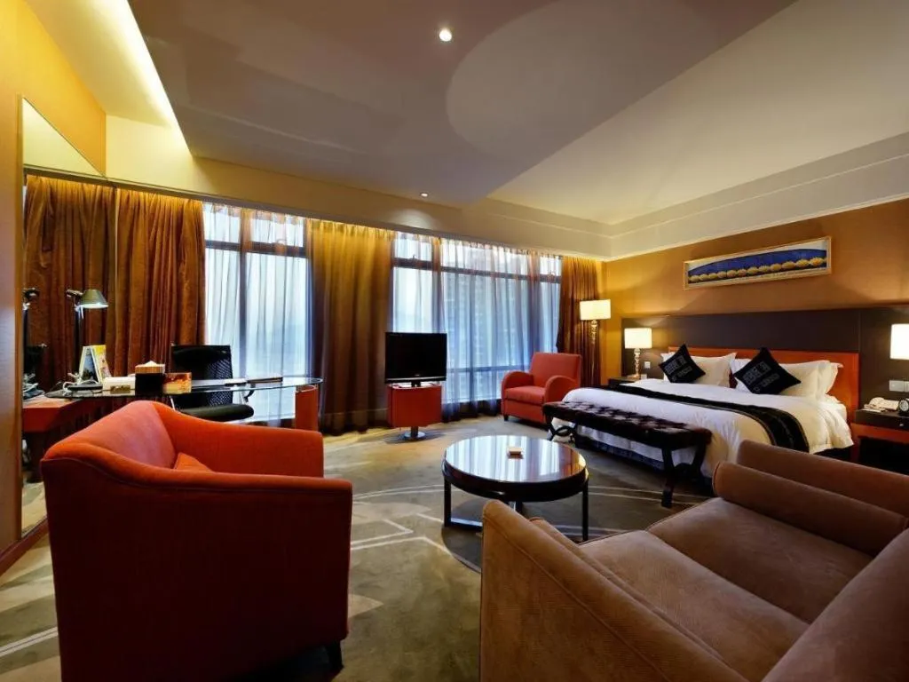 Bed in Putian Depo Hotel