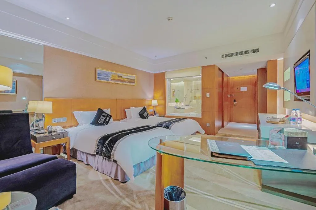 Bed in Putian Depo Hotel