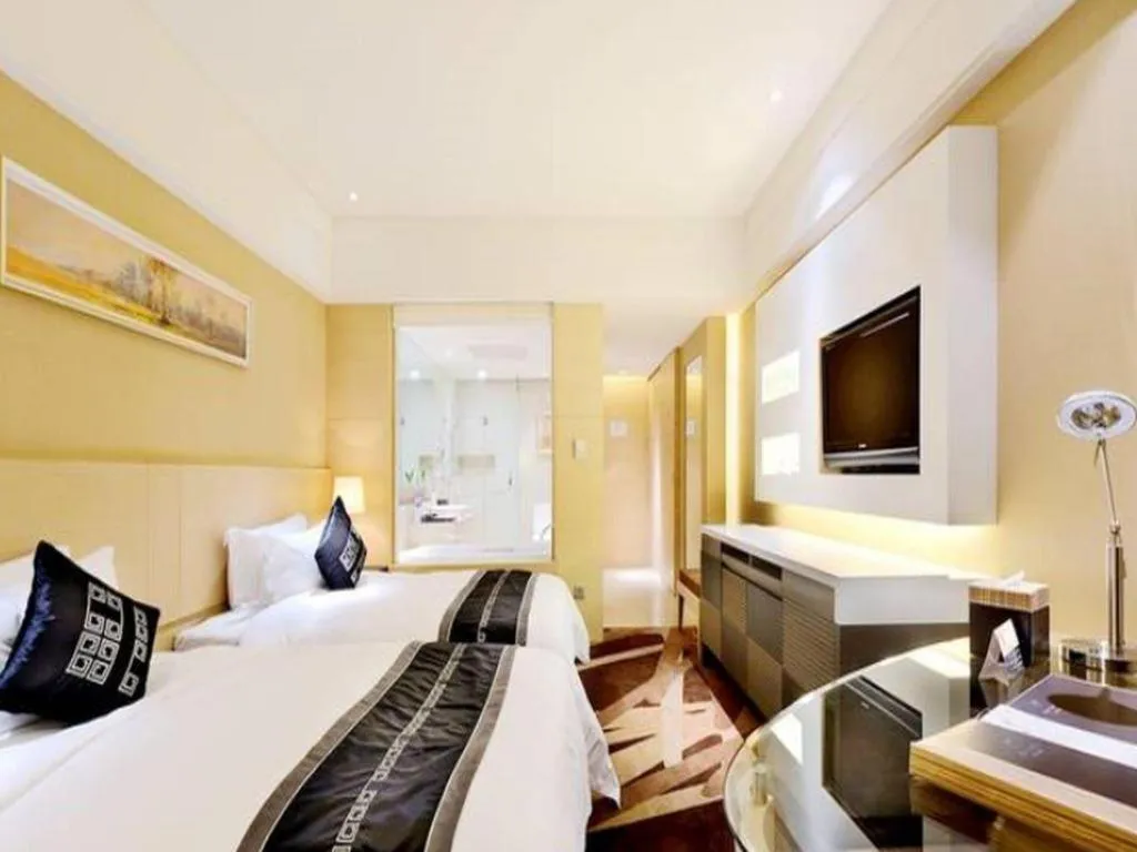 Bed in Putian Depo Hotel