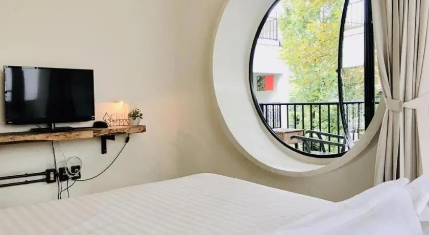 Bed in The Artel Nimman Hotel