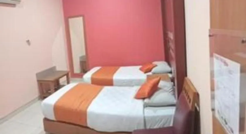 Bed in Hotel Senen Indah Syariah