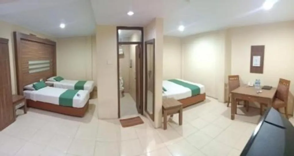 Bed in Hotel Senen Indah Syariah