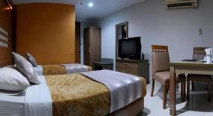Bed in Hotel Senen Indah Syariah