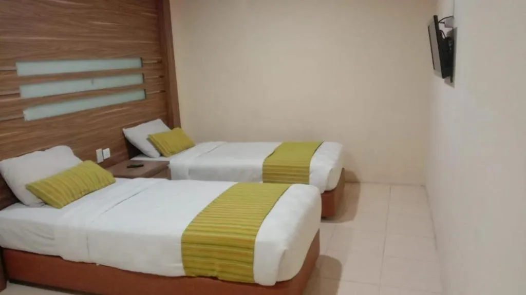 Bed in Hotel Senen Indah Syariah