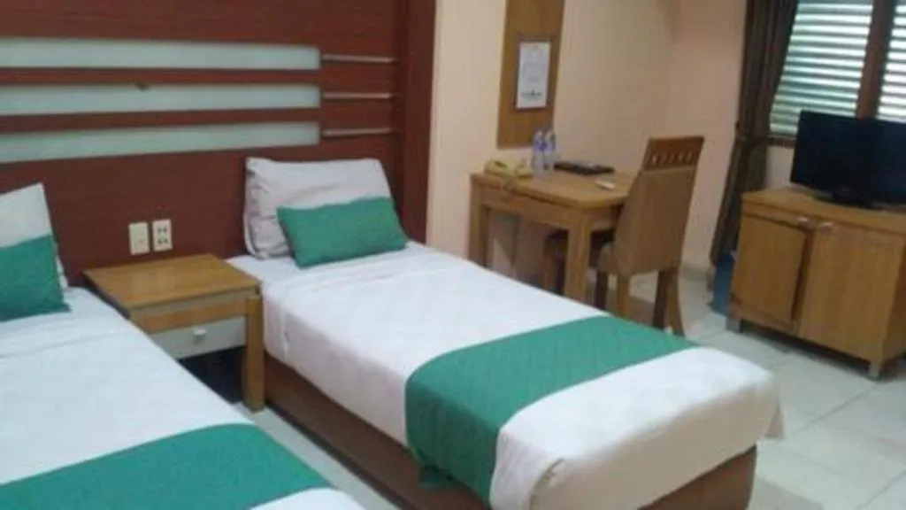Bed in Hotel Senen Indah Syariah