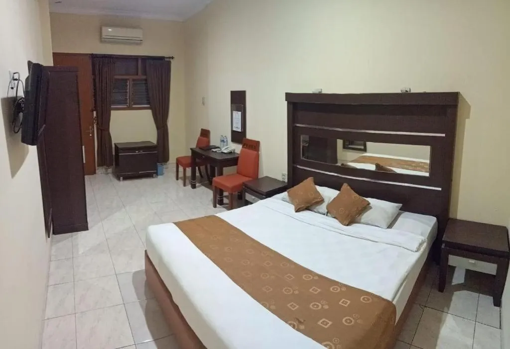 Bed in Hotel Senen Indah Syariah