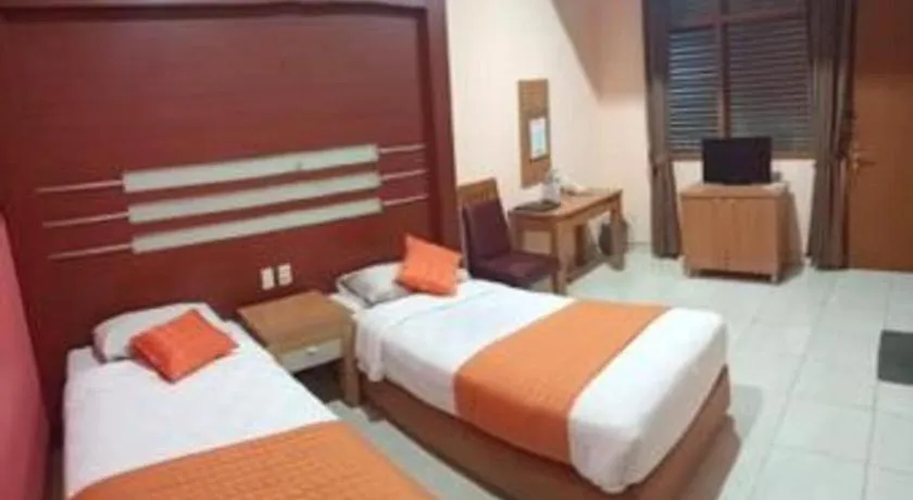 Bed in Hotel Senen Indah Syariah