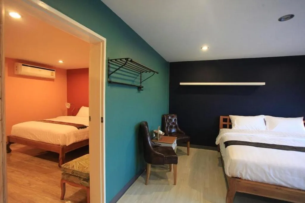 Bed in Phaphoom Boutique Residence