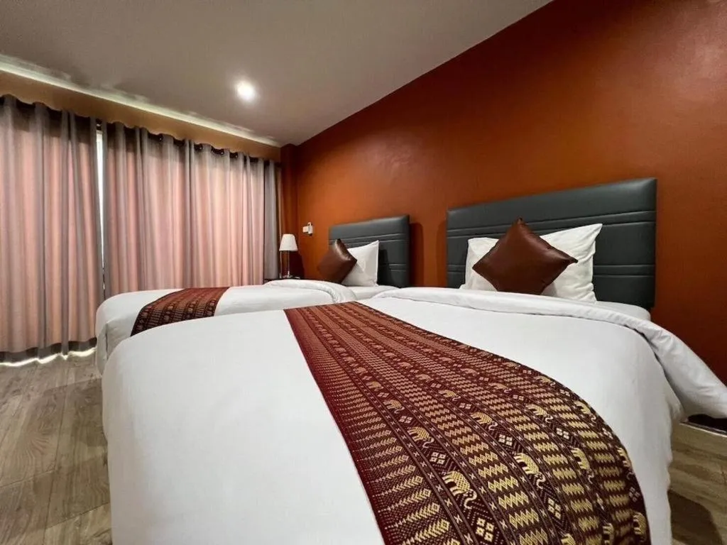 Bed in Phaphoom Boutique Residence