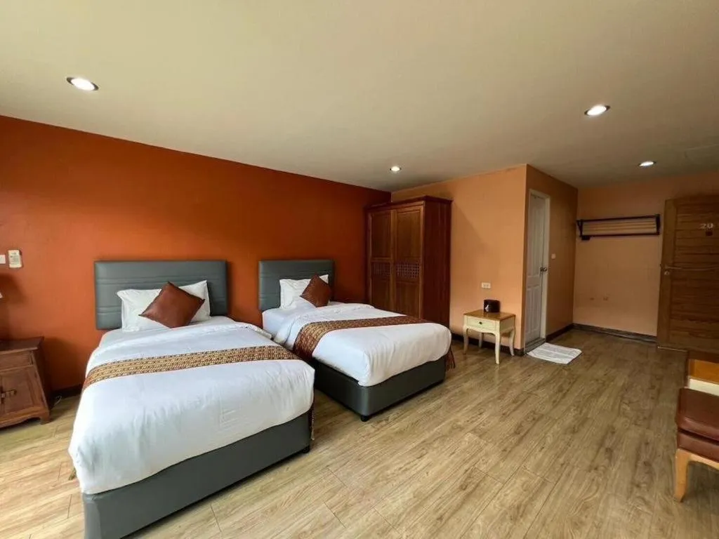 Bed in Phaphoom Boutique Residence