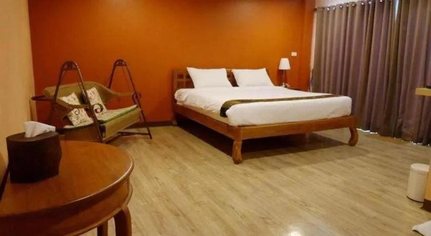 Bed in Phaphoom Boutique Residence