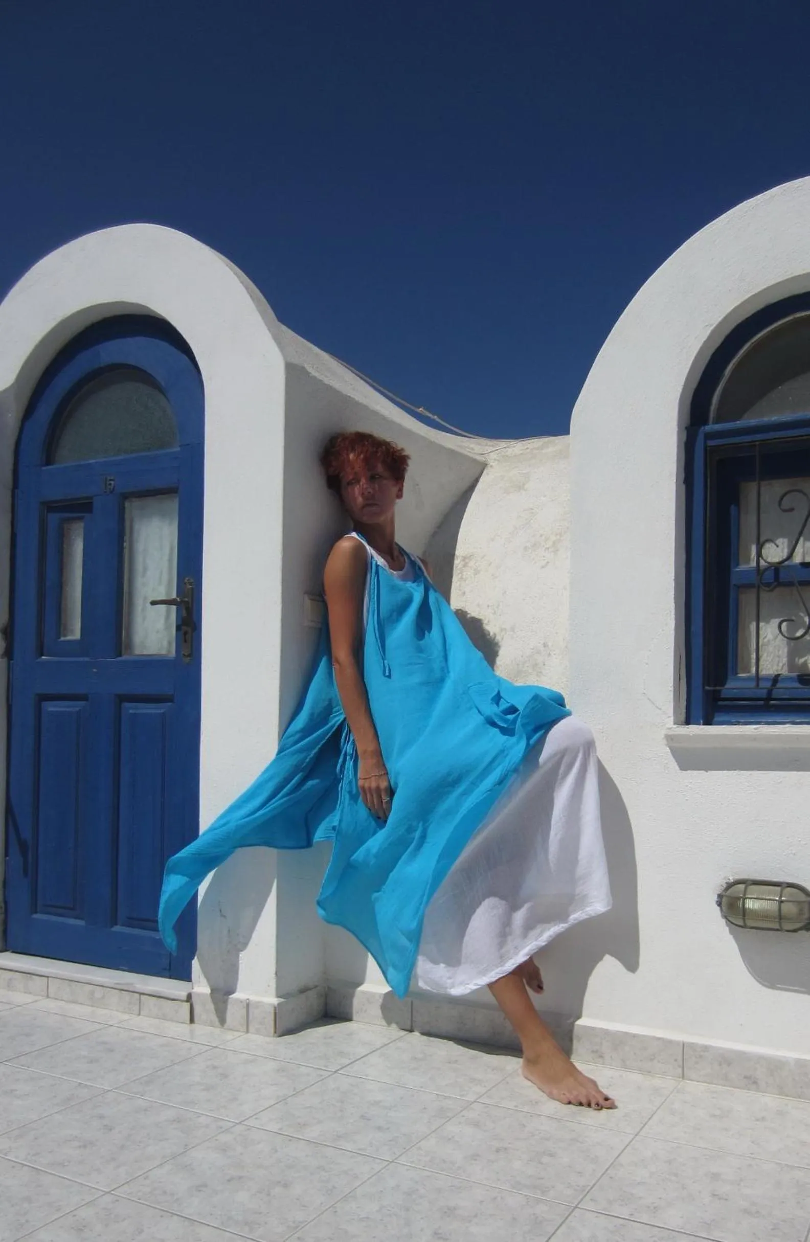 Patio in Aretousa Villas