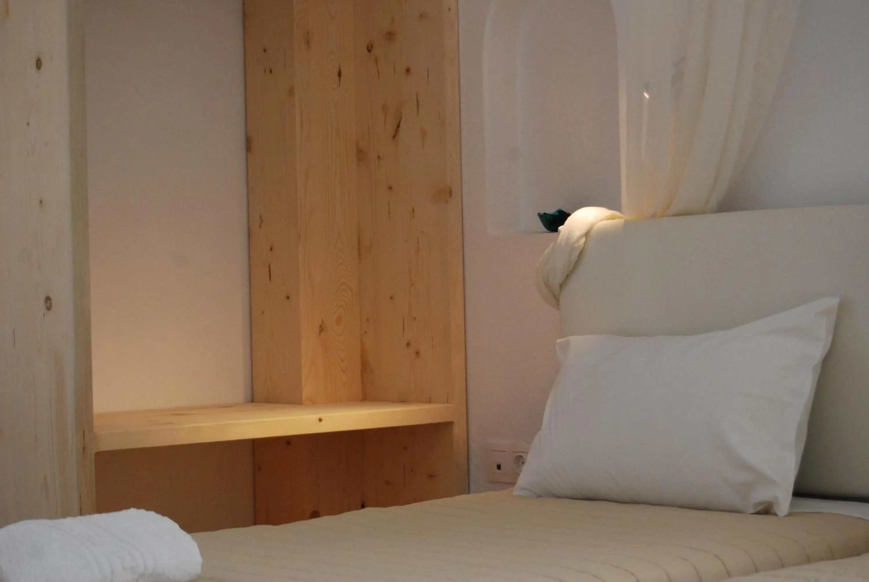 Decorative detail, Bed in Aretousa Villas