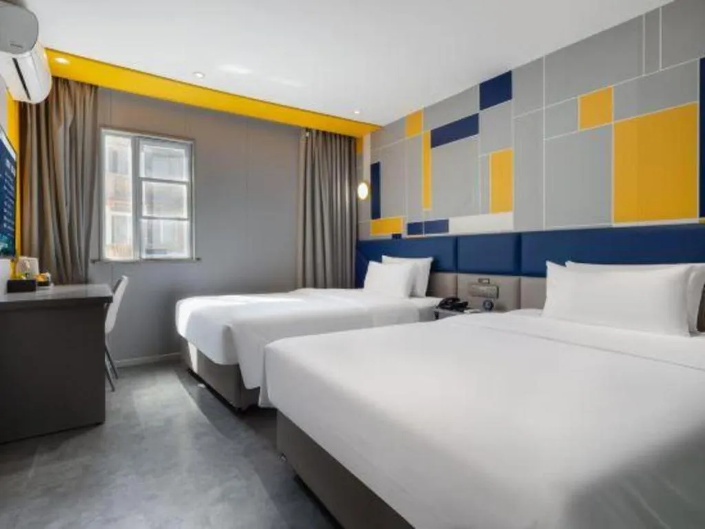 Bed in 7 Days Inn Changsha Pedestrian Street Nanmenkou Metro Station