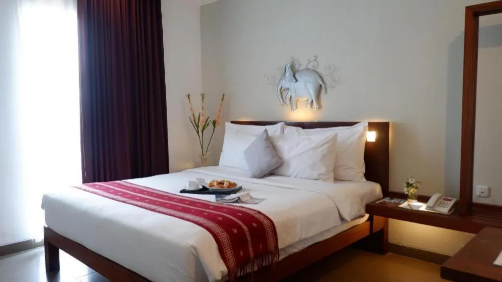 Bed in Burza Hotel Lubuk Linggau