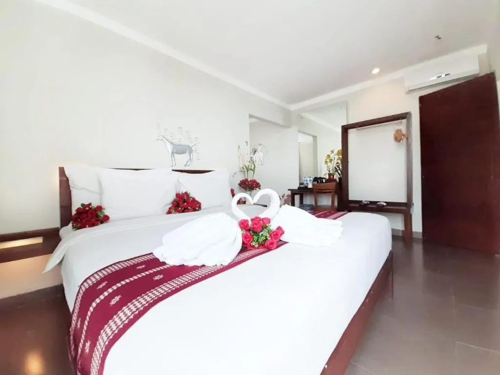 Bed in Burza Hotel Lubuk Linggau