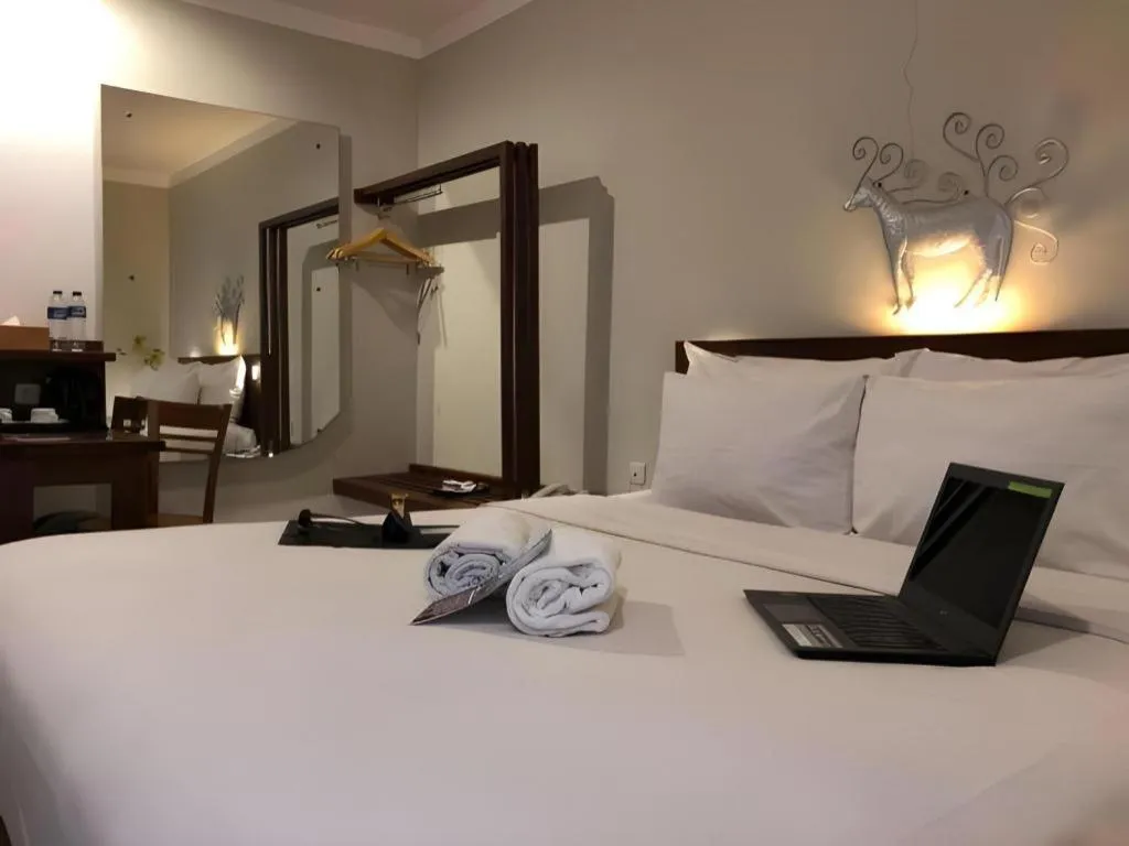Bed in Burza Hotel Lubuk Linggau