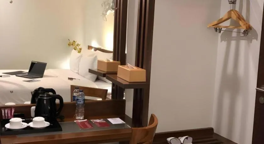 Bed in Burza Hotel Lubuk Linggau