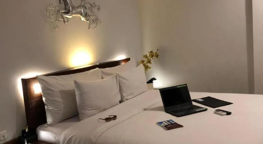 Bed in Burza Hotel Lubuk Linggau