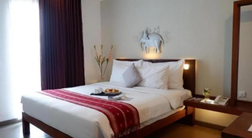 Bed in Burza Hotel Lubuk Linggau