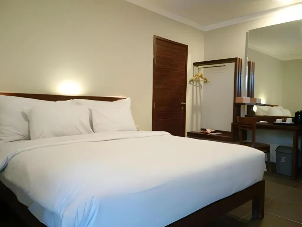 Bed in Burza Hotel Lubuk Linggau