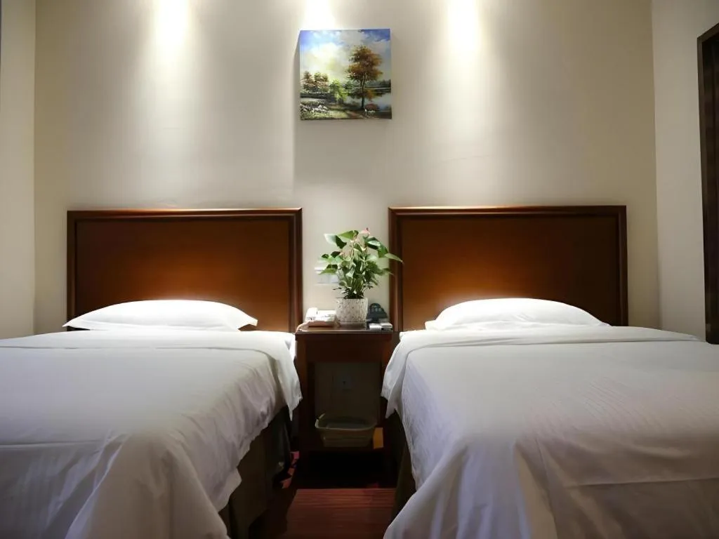 Bed in GreenTree Inn Anhui Bozhou West Guangming Road Tangwang Avenue Shall Hotel