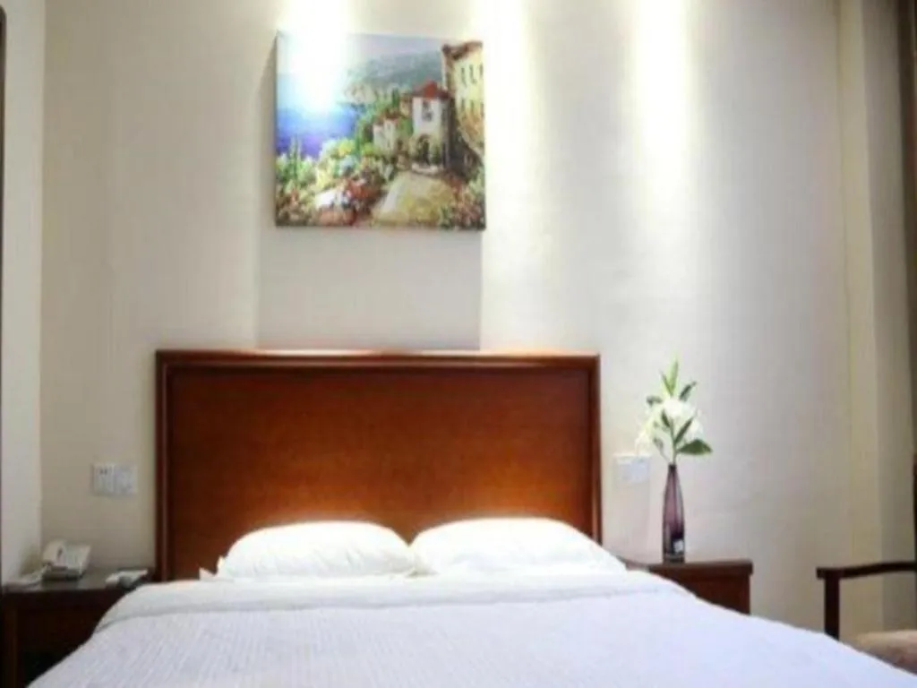 Bed in GreenTree Inn Anhui Bozhou West Guangming Road Tangwang Avenue Shall Hotel