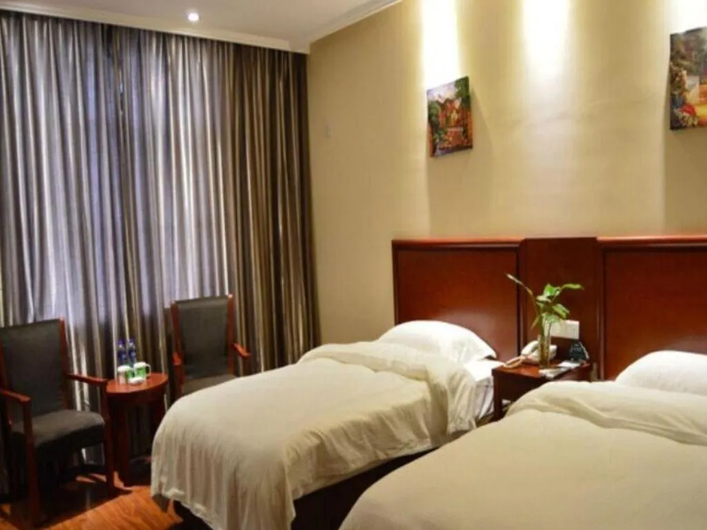 Bed in GreenTree Inn Anhui Bozhou West Guangming Road Tangwang Avenue Shall Hotel