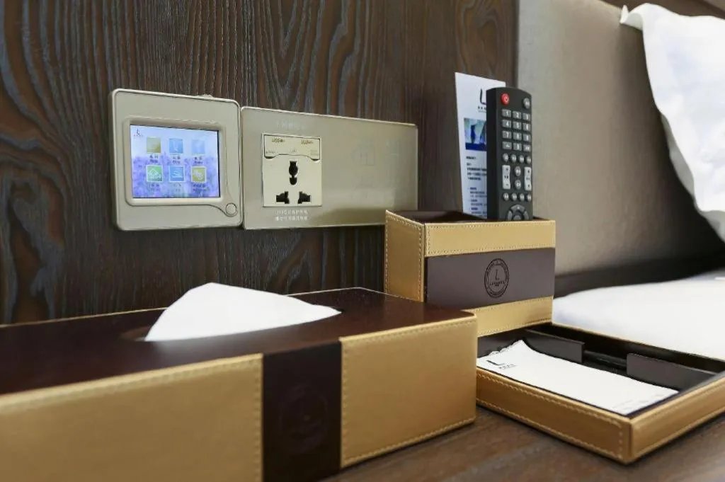 Bed in Lavande Hotel Tianjin Binhia Yujiabao Finance Center Branch