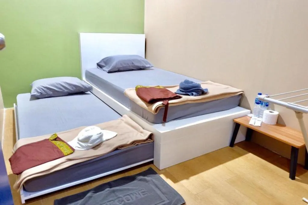 Bed in Sleep cafe @ Hidee