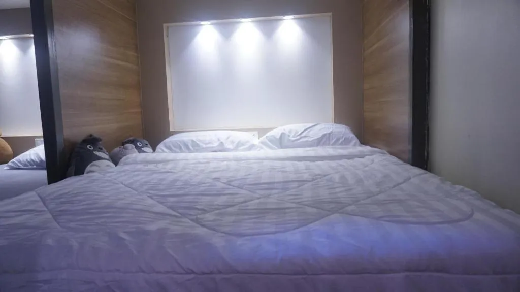 Bed in Sleep cafe @ Hidee