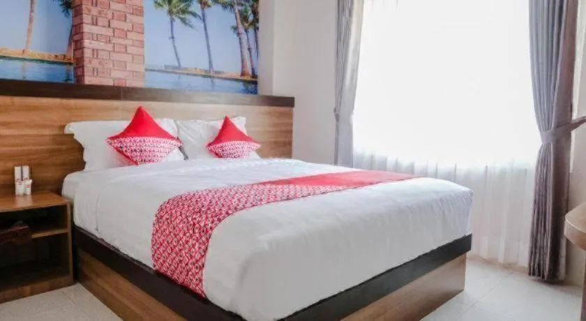 Bed in Noura Guest House Syariah