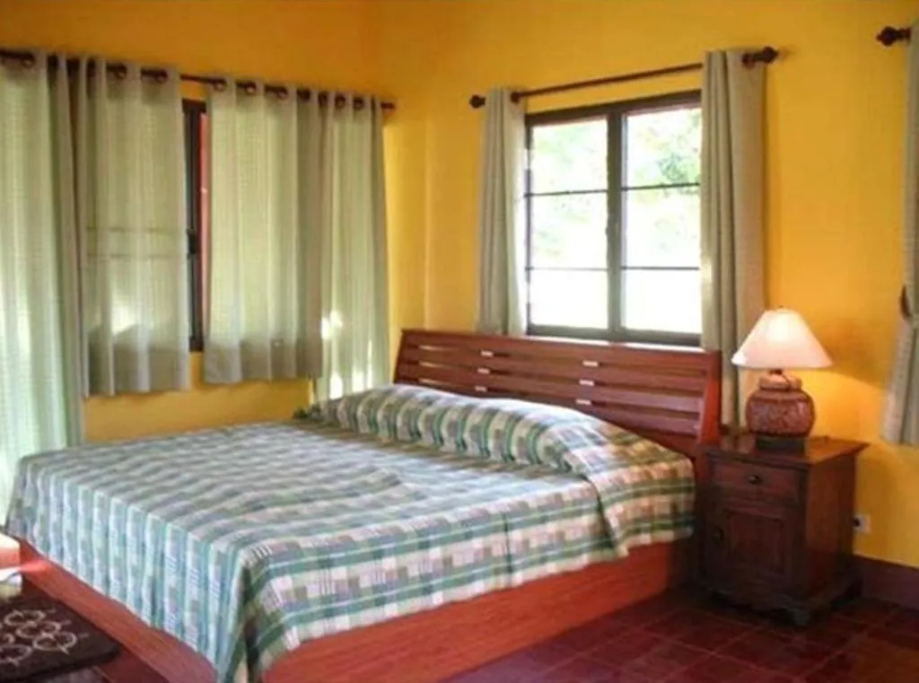 Bed in Ban Rai Tin Thai Ngarm Eco Lodge