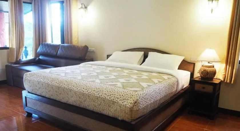 Bed in Ban Rai Tin Thai Ngarm Eco Lodge