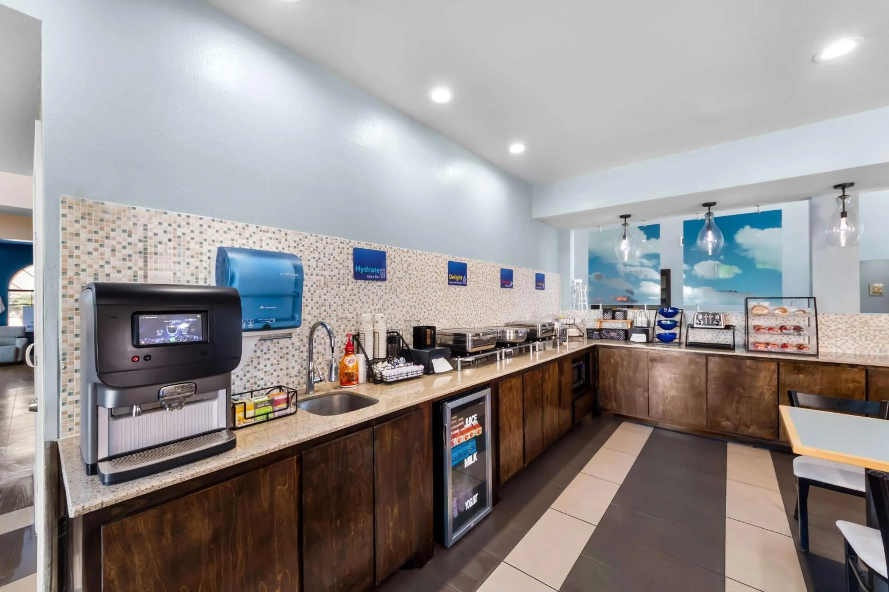 Breakfast in Best Western Port Aransas