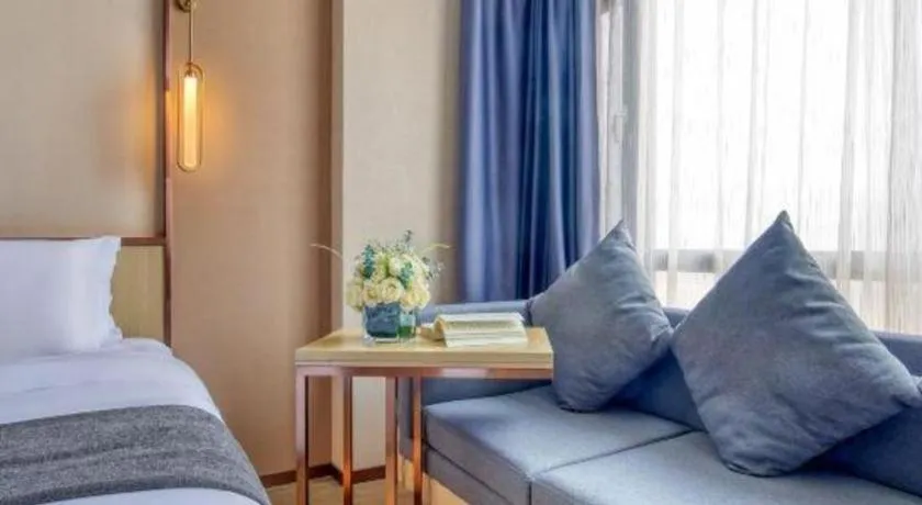 Bed in Lavande Hotel Kunming Changshui Airport