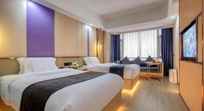 Bed in Lavande Hotel Kunming Changshui Airport