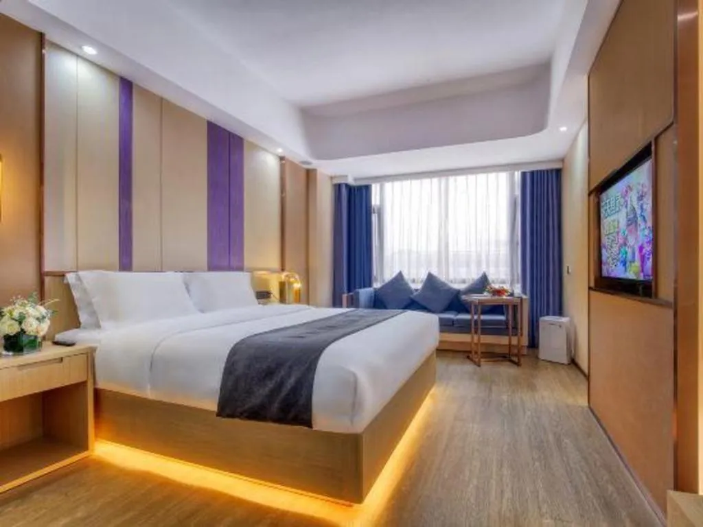 Bed in Lavande Hotel Kunming Changshui Airport