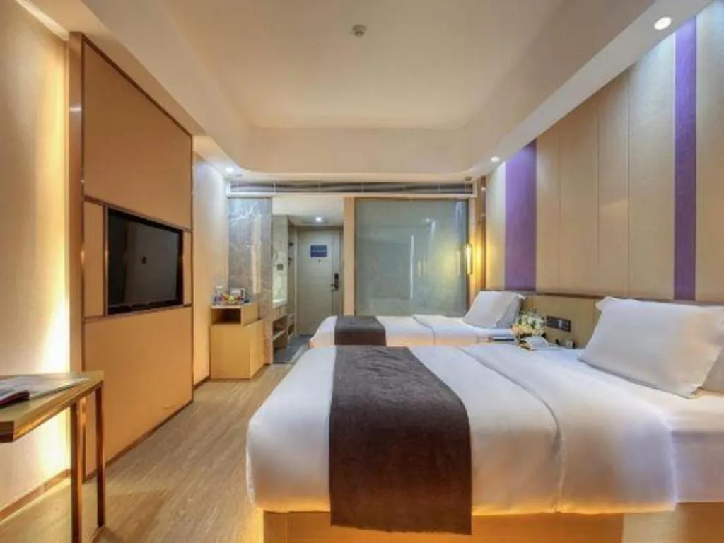 Bed in Lavande Hotel Kunming Changshui Airport